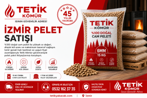 Tetik Kömür İzmir Pelet satışı - 6 mm 15 kg çam peleti